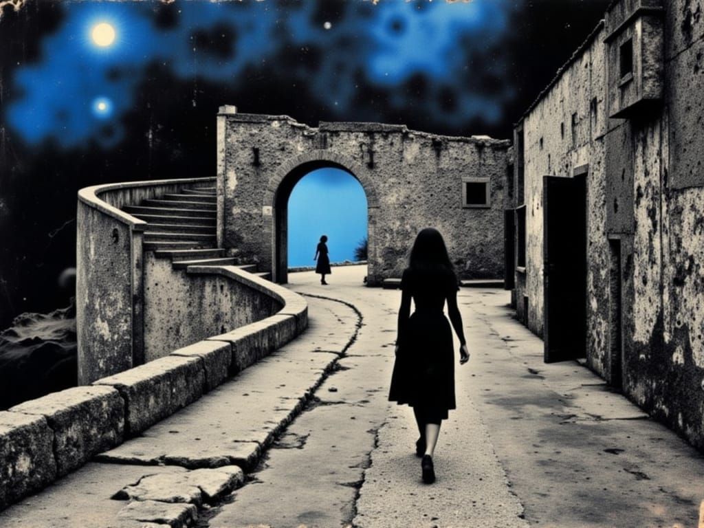 Steampunk Alley with Zentangle World Map