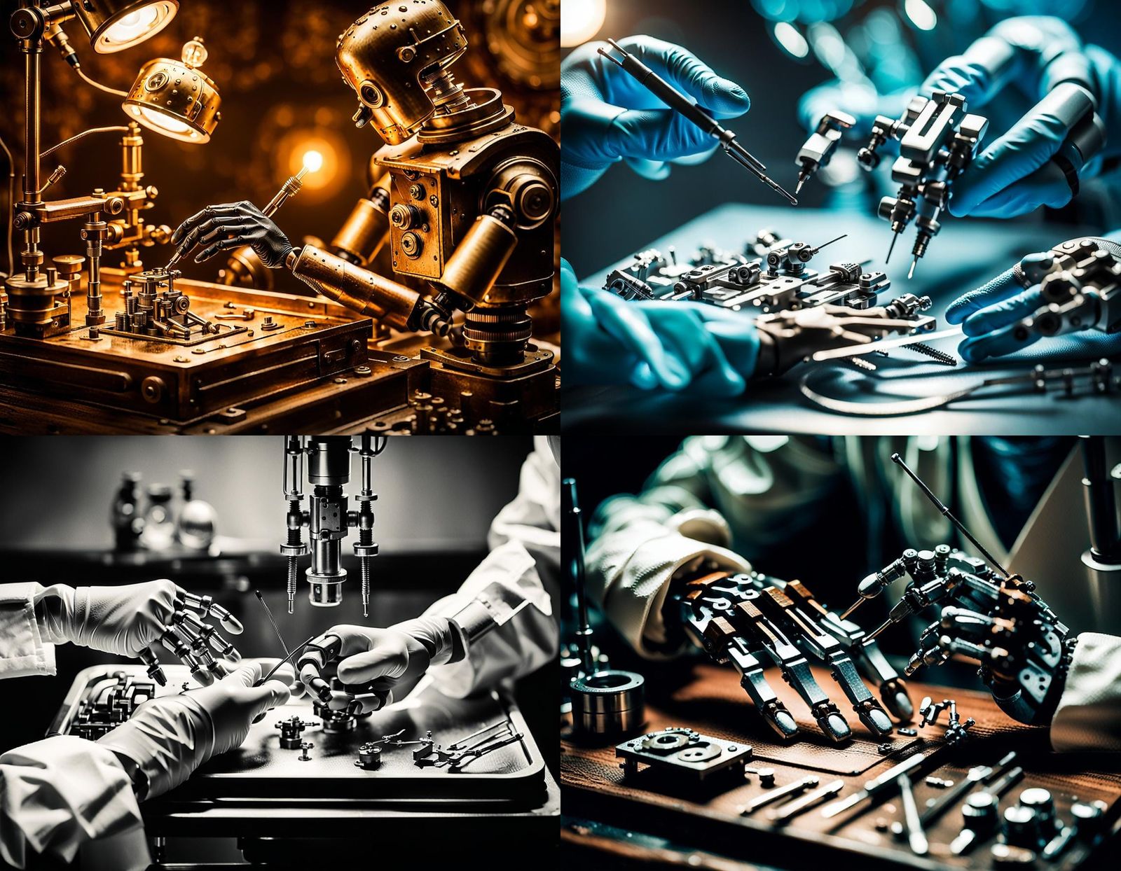 Vintage Surgery on Tiny Robot