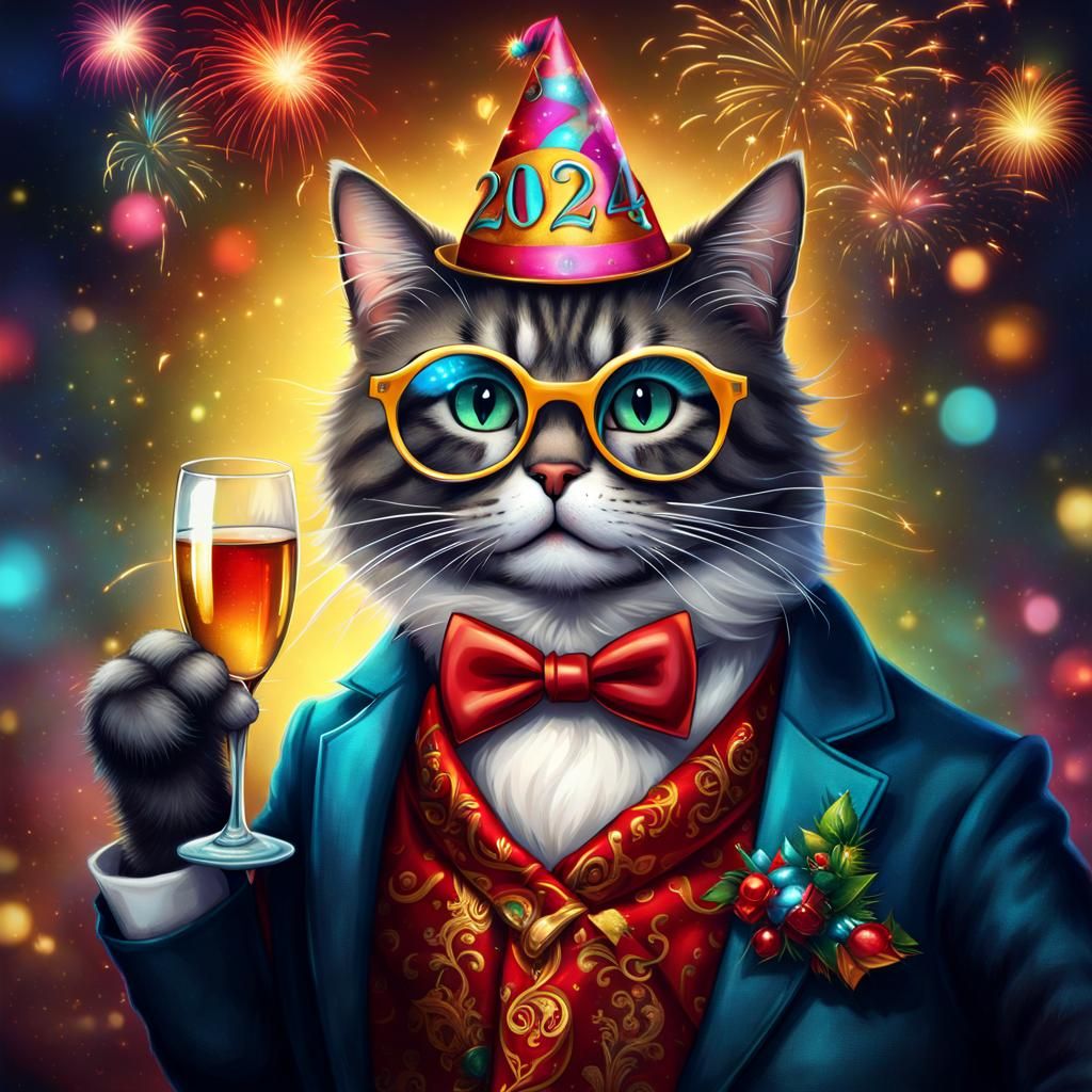 Have a catorific 2024!