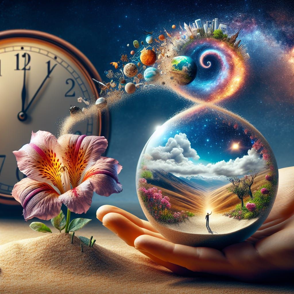 To see a World in a Grain of Sand
And a Heaven in a Wild Flo...