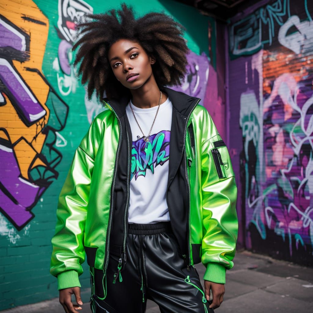 Vibrant Cartoon Character EDDY in Rio de Janeiro Urban Style