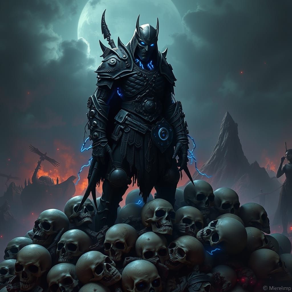 Cyborg Warrior of Dark Dreams