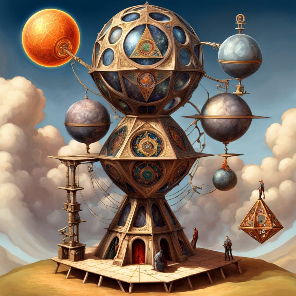 Scholars remain divided on whether the Umbrahedron served as...