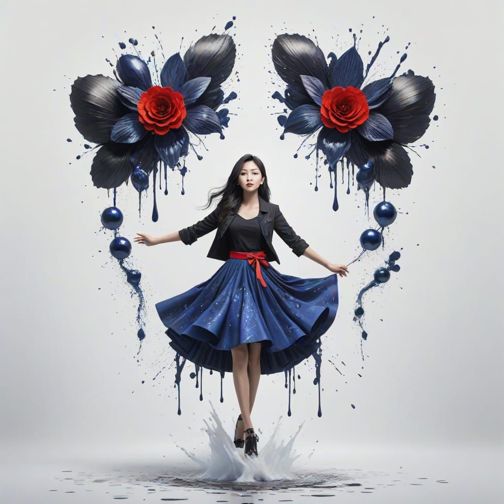 Cosmic Hero Unleashing Energy in Epic Fantasy Style