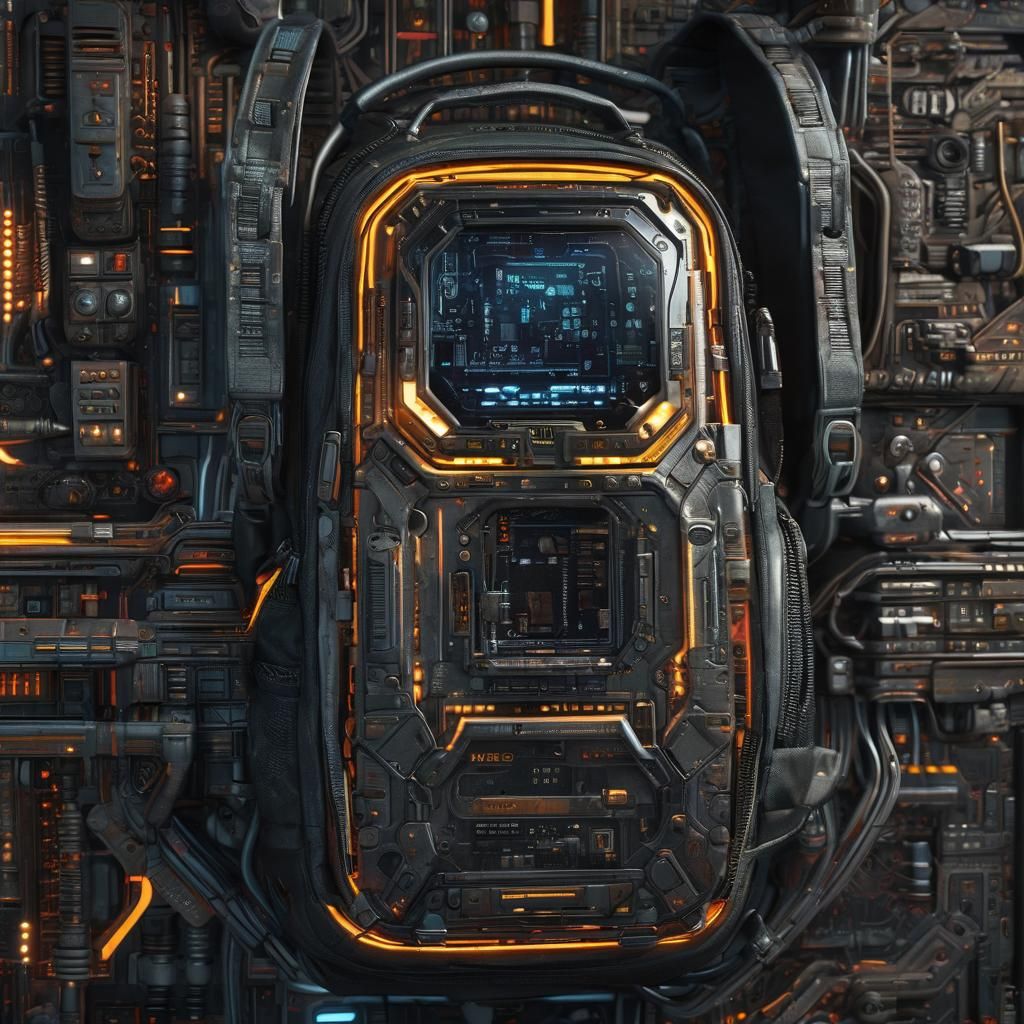 Futuristic Metal Backpack Reveals Space Communication Tech