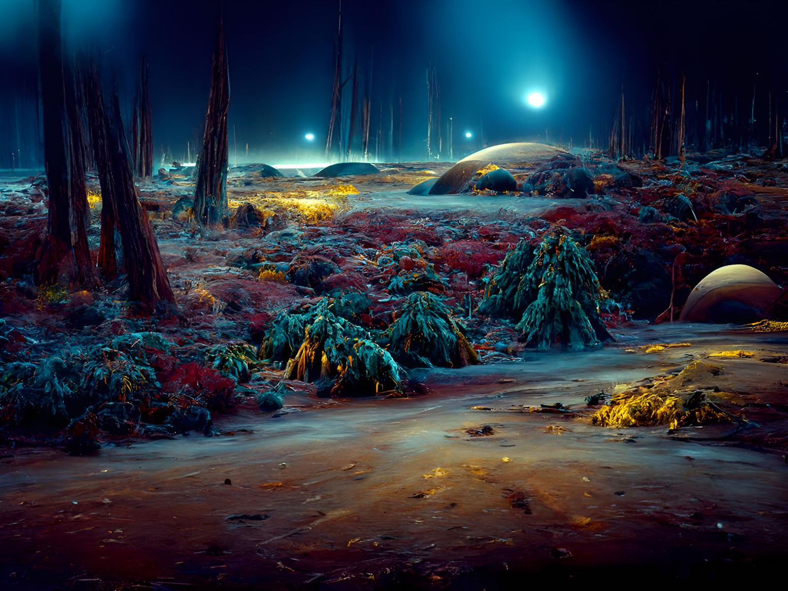 Alien Forest World: Landscape Photography