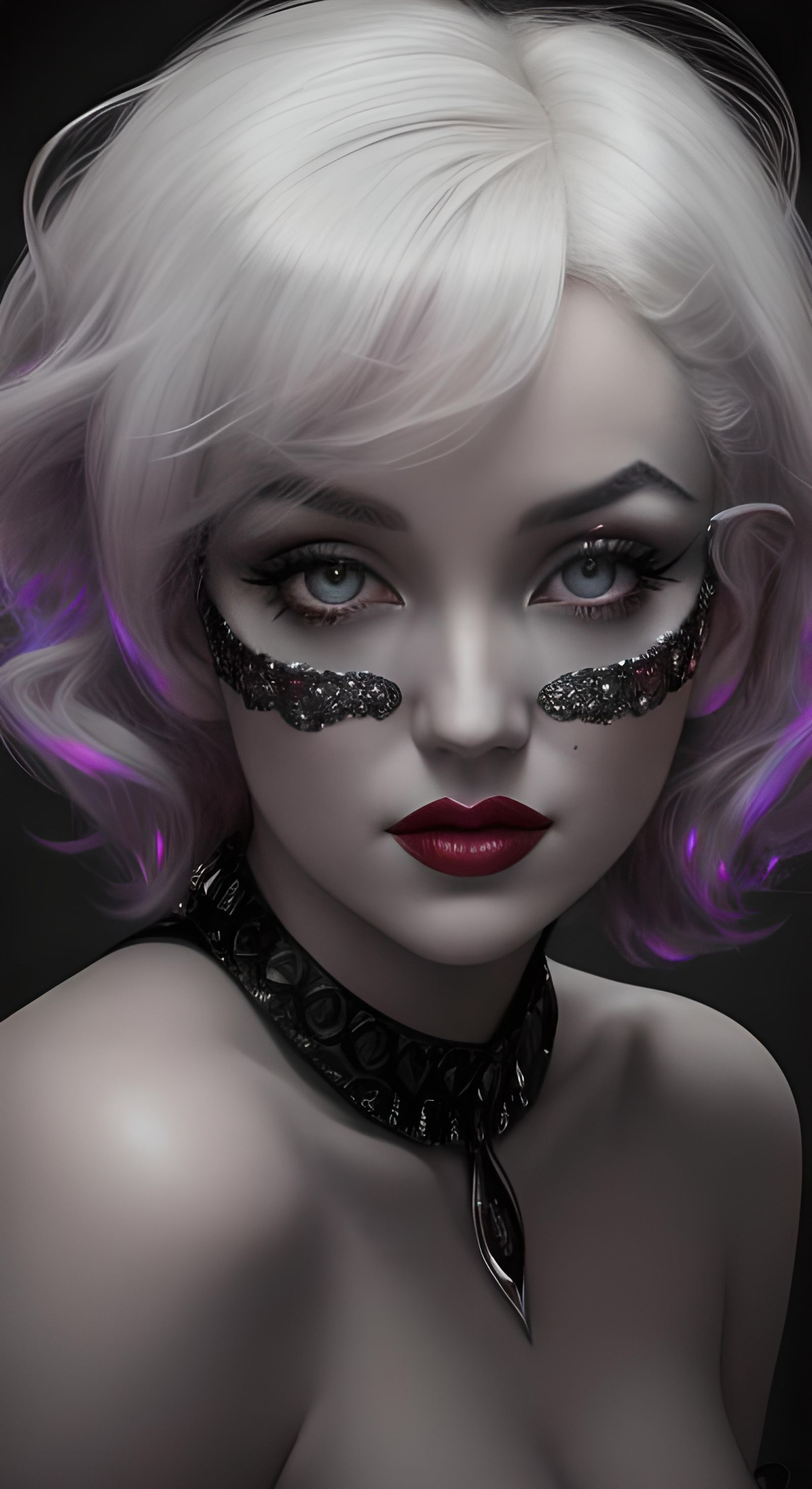 Marilyn Monroe as Lilith, Concept Art Portrait