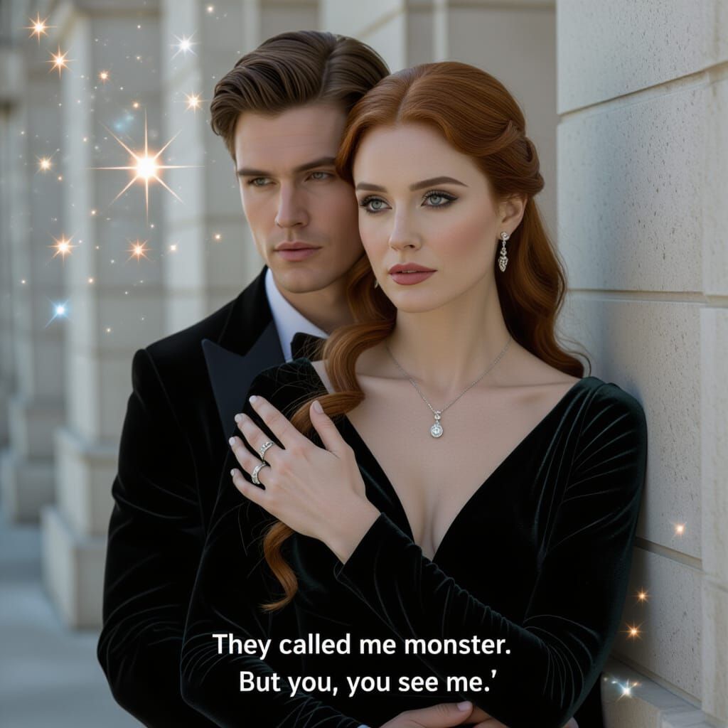 Cosmic Goddess Nyx Whispers to Asher in Starlight