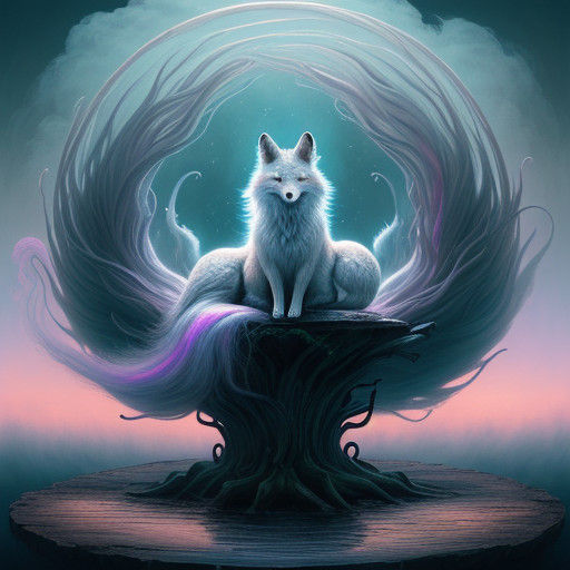 Mystical Nine-Tailed Fox Makes a Farting Impression