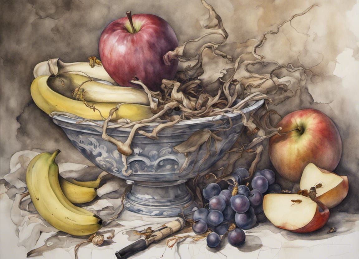 Still life with fruits
