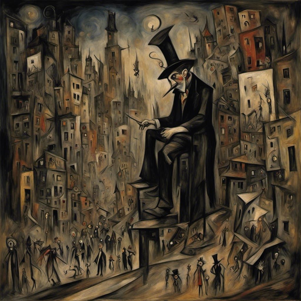 Chalk Art: Words Spill From Broken Mind