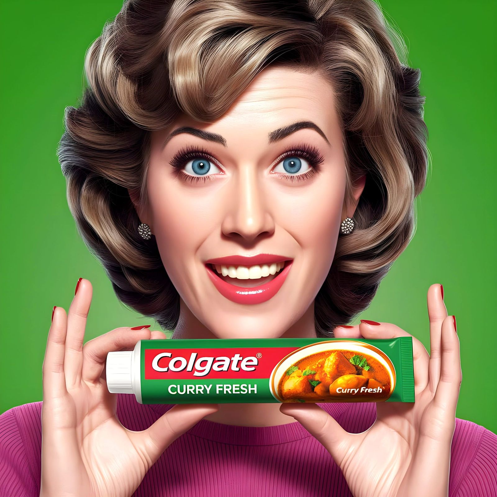 NEW! Colgate "Curry Fresh" Sensation Toothpaste!