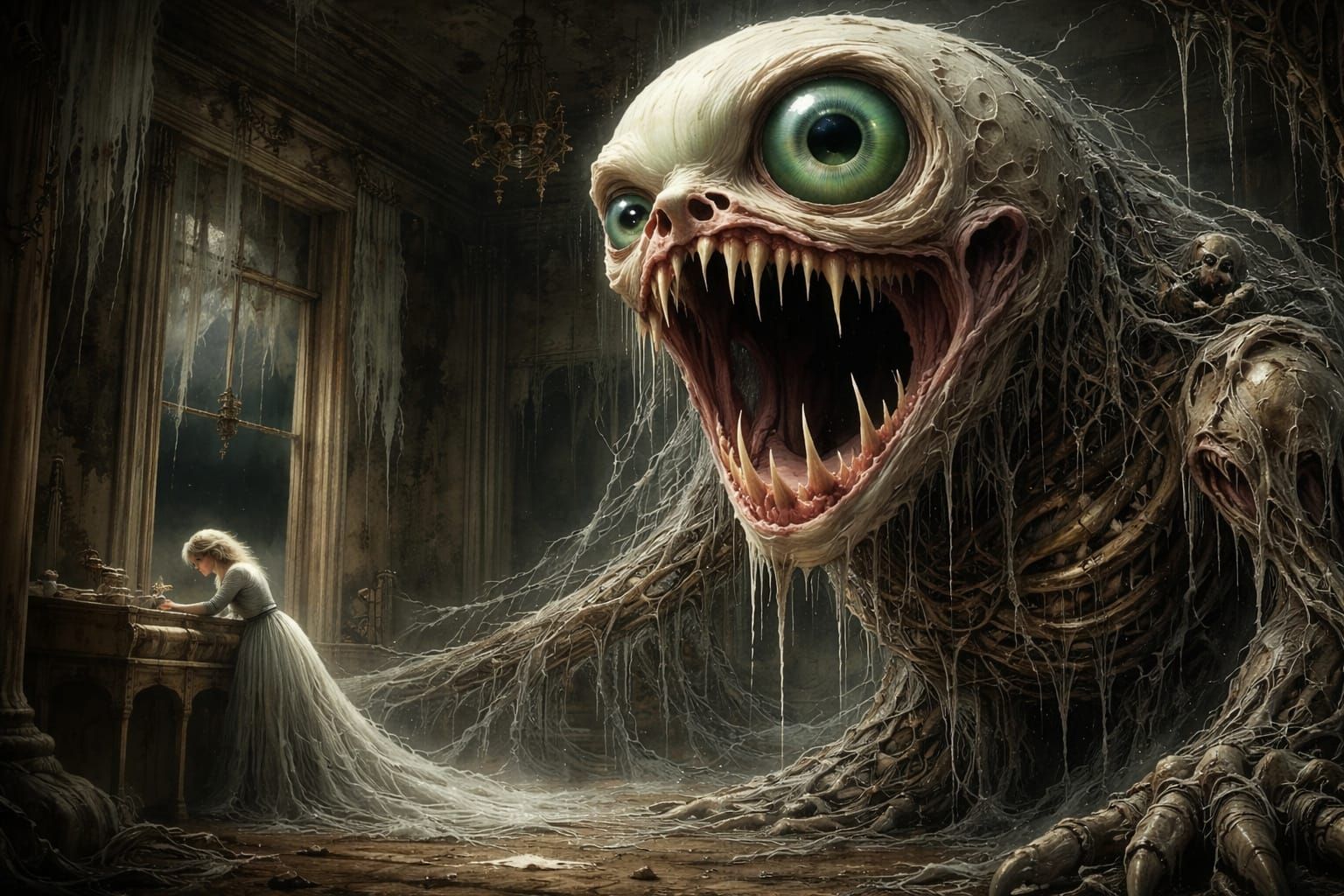 Terrifying Poltergeist Haunting Victorian House