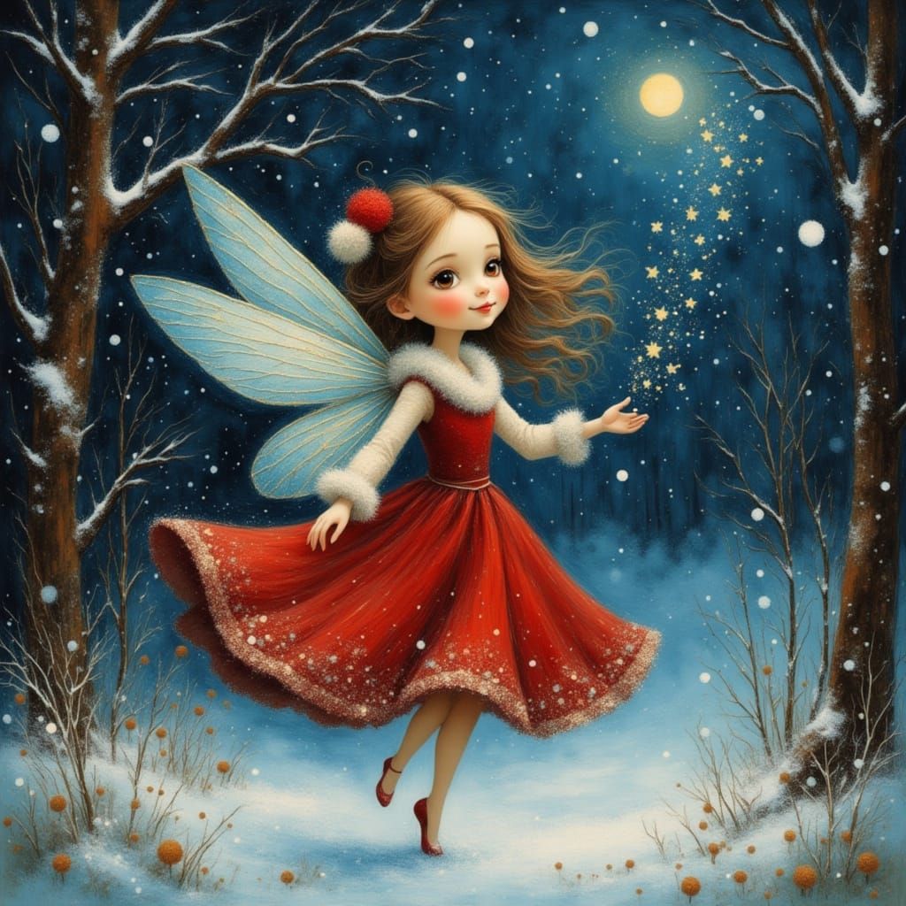 Christmas fairy
