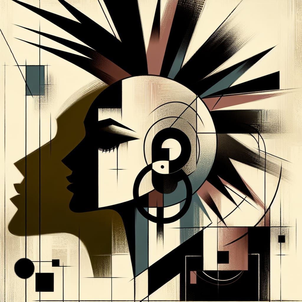 a stunning abstract artwork