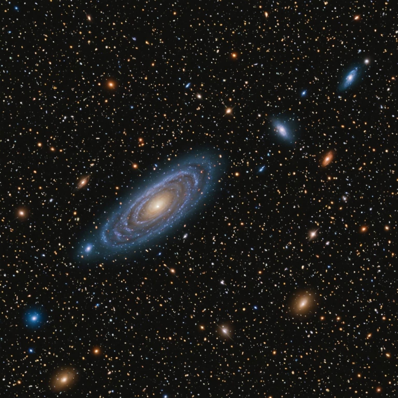 Distant Universe: A Tapestry of Galaxies