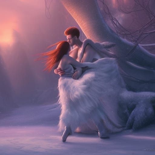 Kizomba Dance in Winter Wonderland