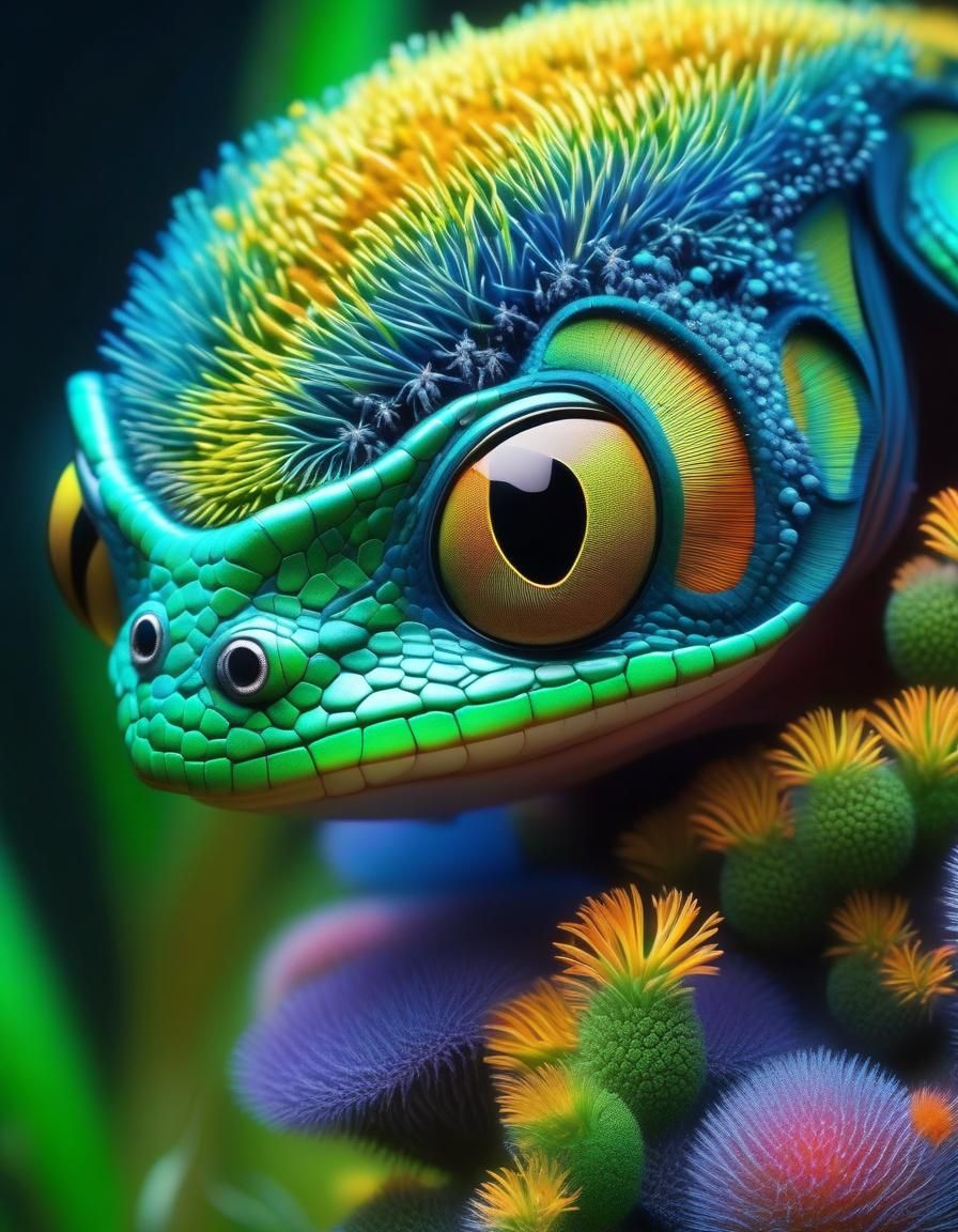 A future species that evolved from vegetation itself, working to return harmony to planet earth by detoxing the soil, ai...