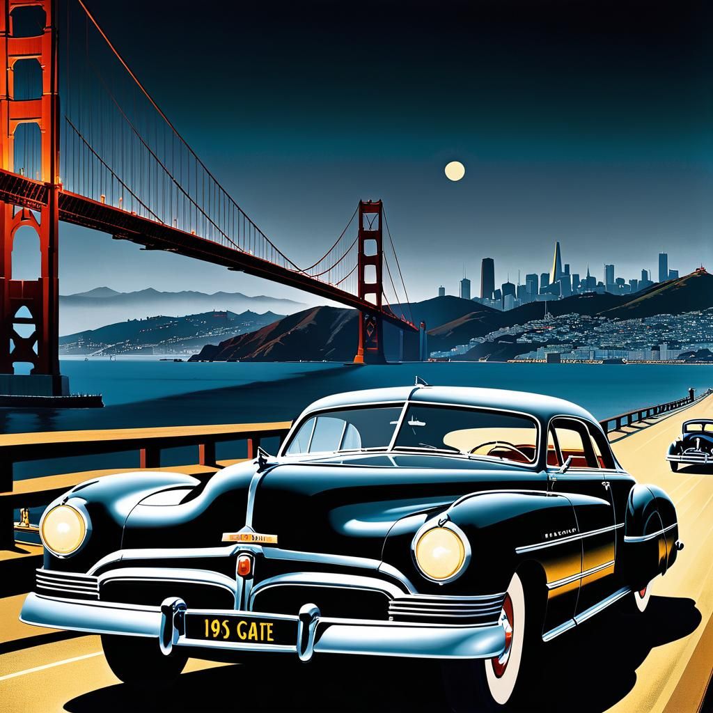 Golden Gate Girl: 1940s Noir Murder Mystery