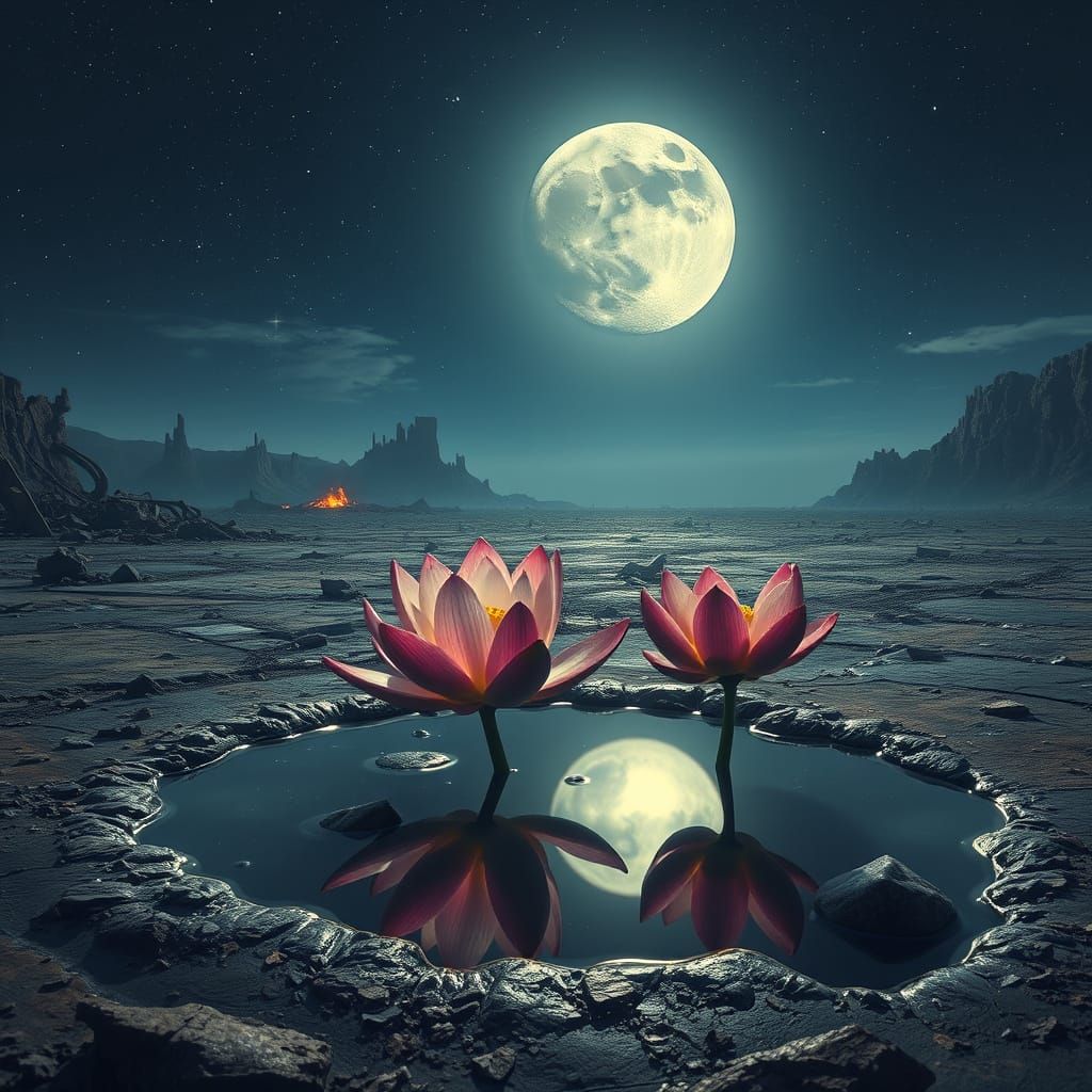 Hope Amidst Apocalypse in Hyperrealistic Art