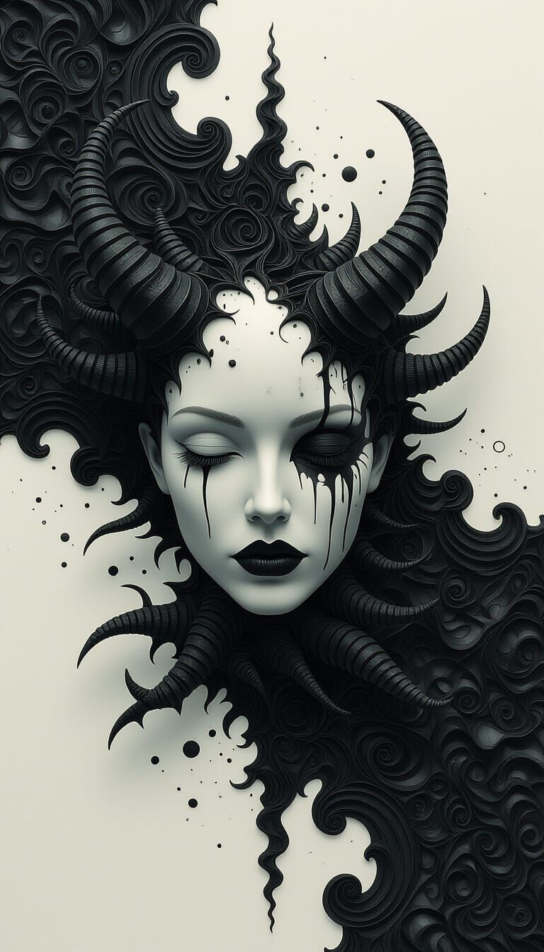 Satanic Tonalism Concept Art in Unreal Engine