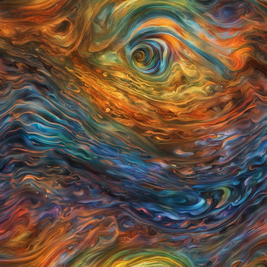 Chihuly-Inspired Glass Creature in Liquid Light