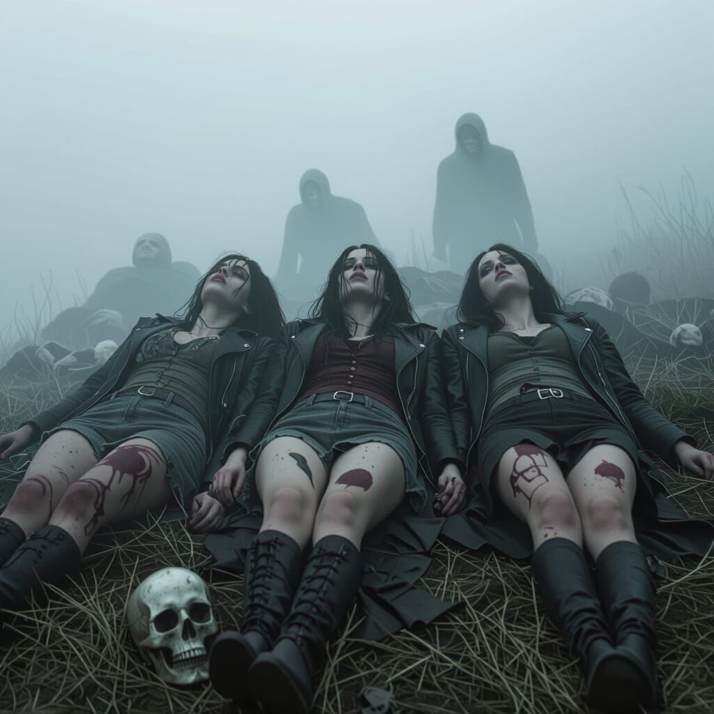 Eerie Stillness: Disembodied Figures in Cinematic Film Still