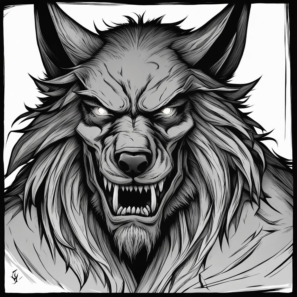 AI Generated Lycan Image
