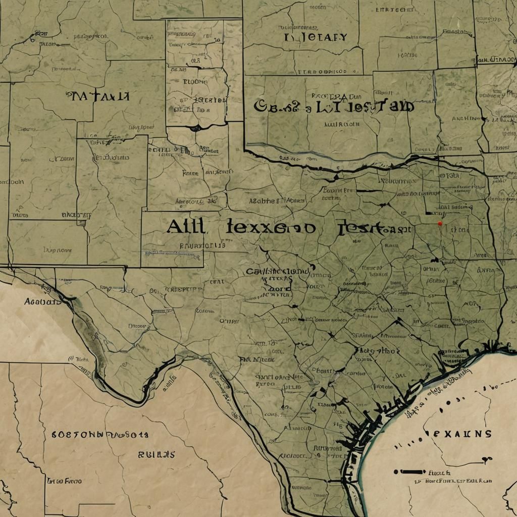 All My Ex's Live in Texas Typography