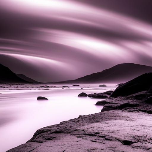 Dramatic Desert Sunrise with Lightning Storm