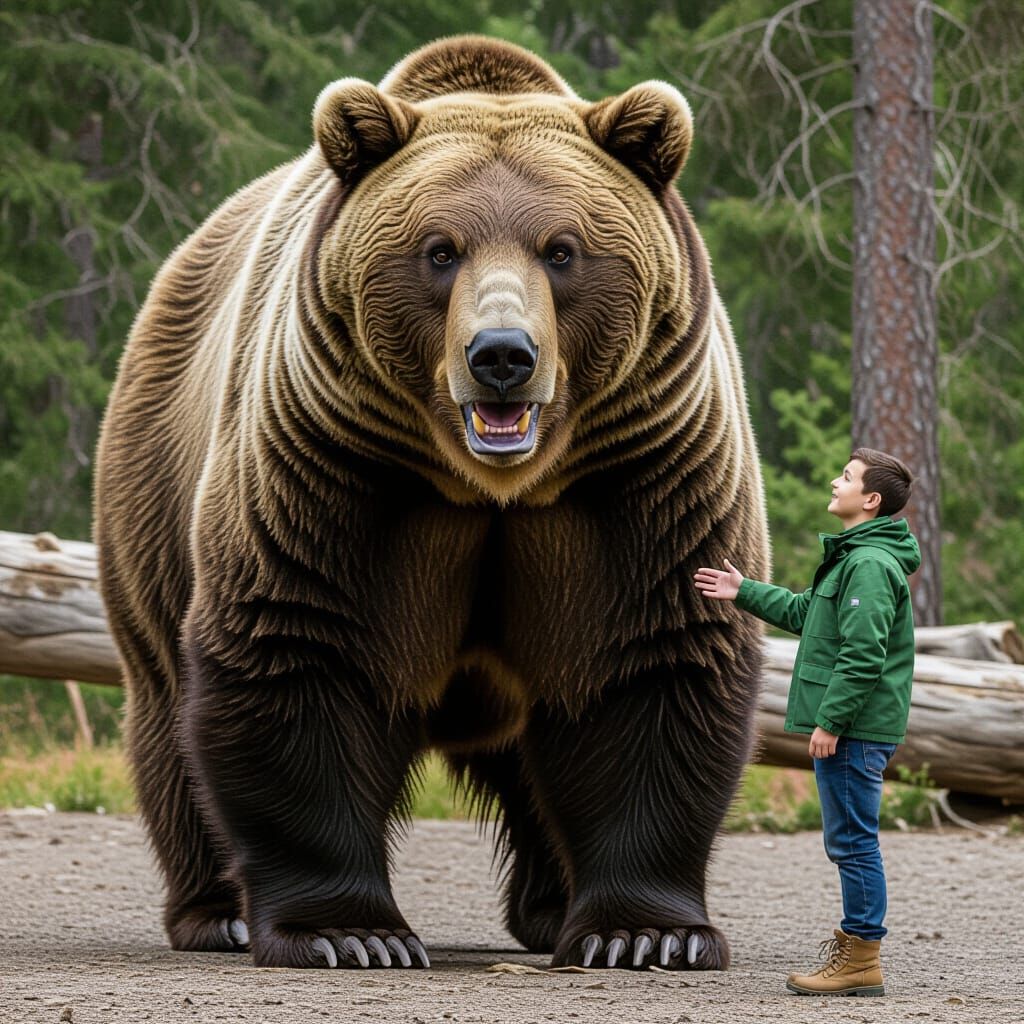 Giant Short-Faced Bear Mesmerizes with Animal Magnetism