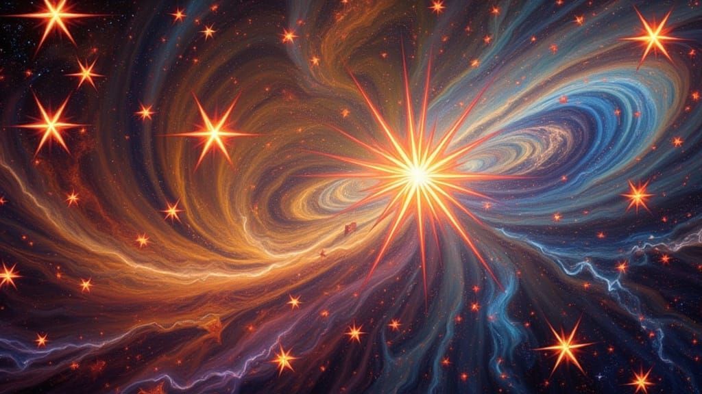 Stellar Formation in Galactic Nursery: A Cosmic Depiction