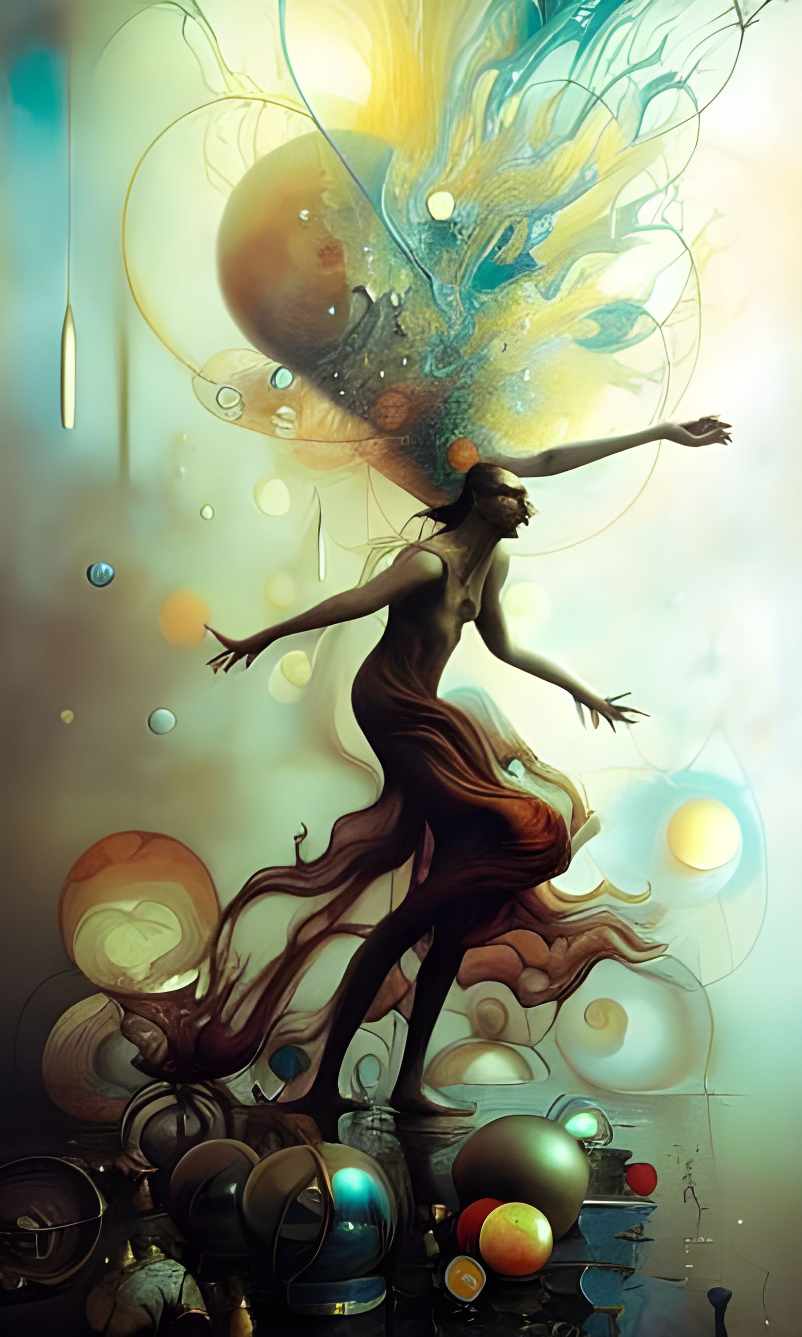 Fractured Reality: A Surreal Digital Painting