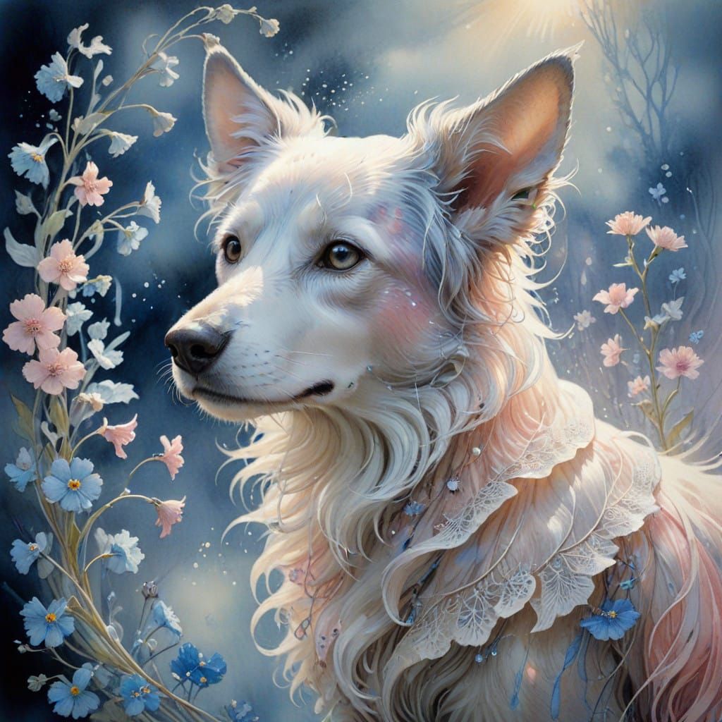 🥊Portrait of a Dog