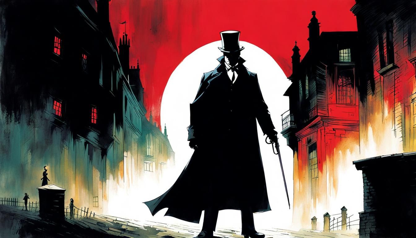 Jack the Ripper: An Epic Horror Illustration