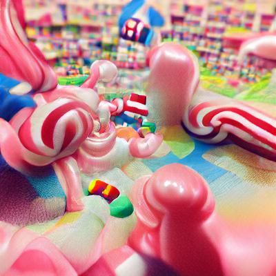 A Whimsical Candyland Dreamscape