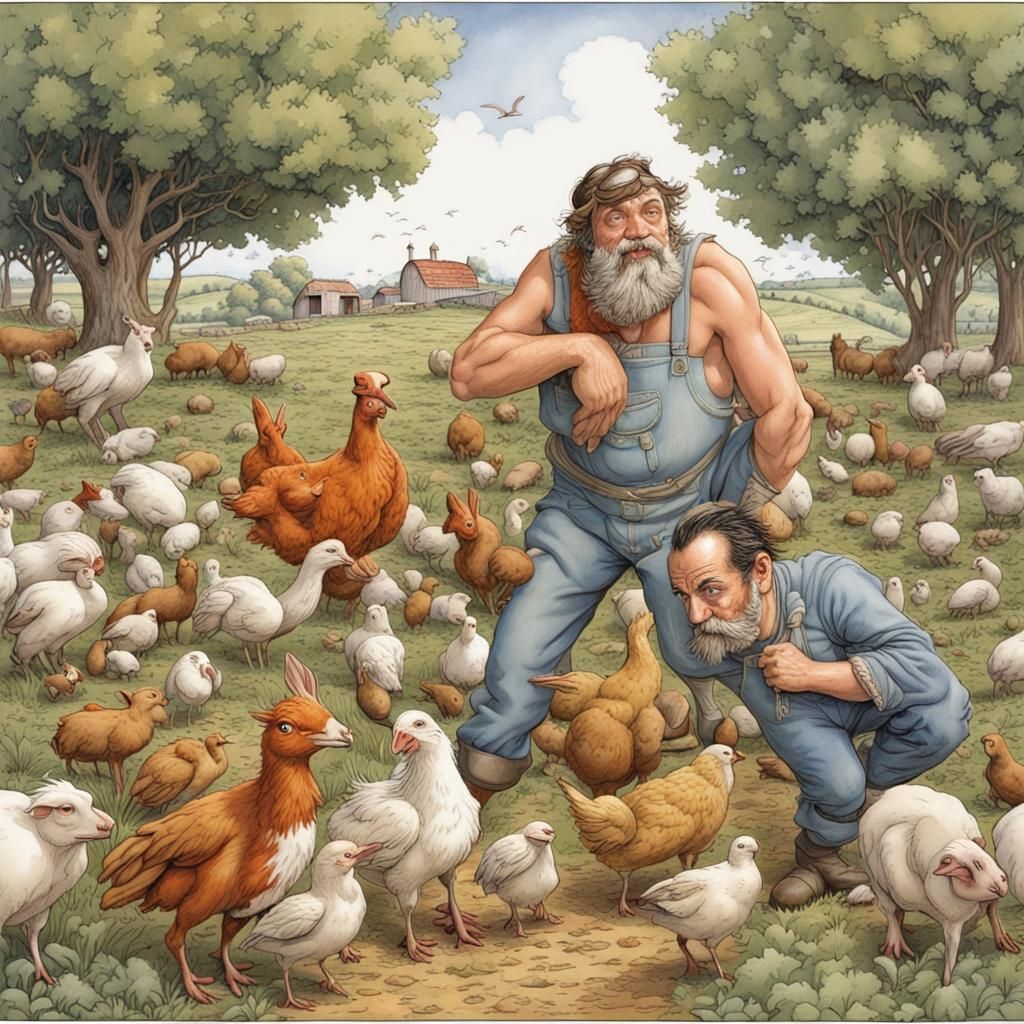 Uncle Sam was a farmer