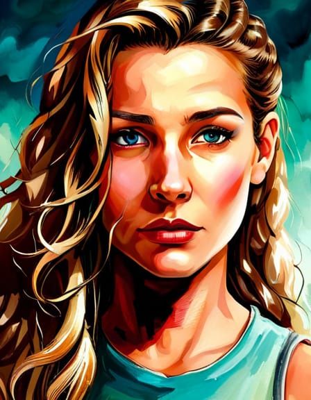 Elven Mage Portrait in Detailed Digital Art