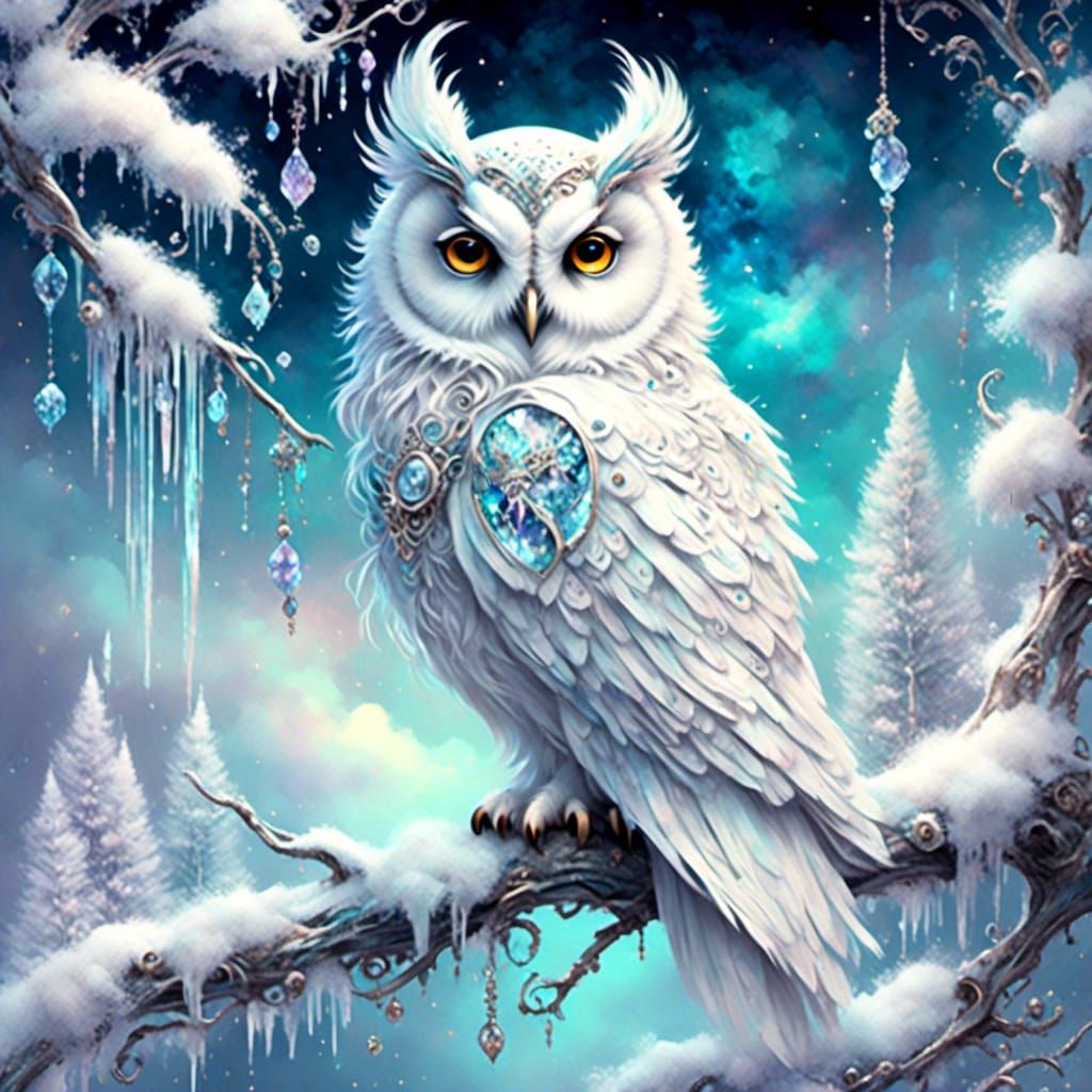 Snowy owl