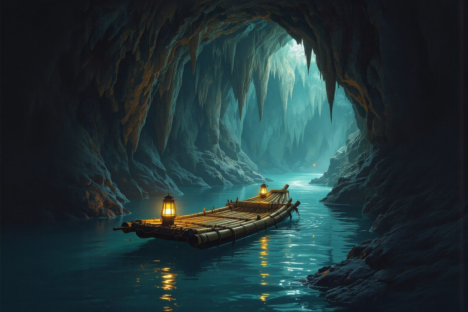 Underground River: Bamboo Raft Journey