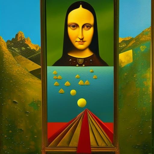 Surreal Lucy in the Sky, Ernst Style