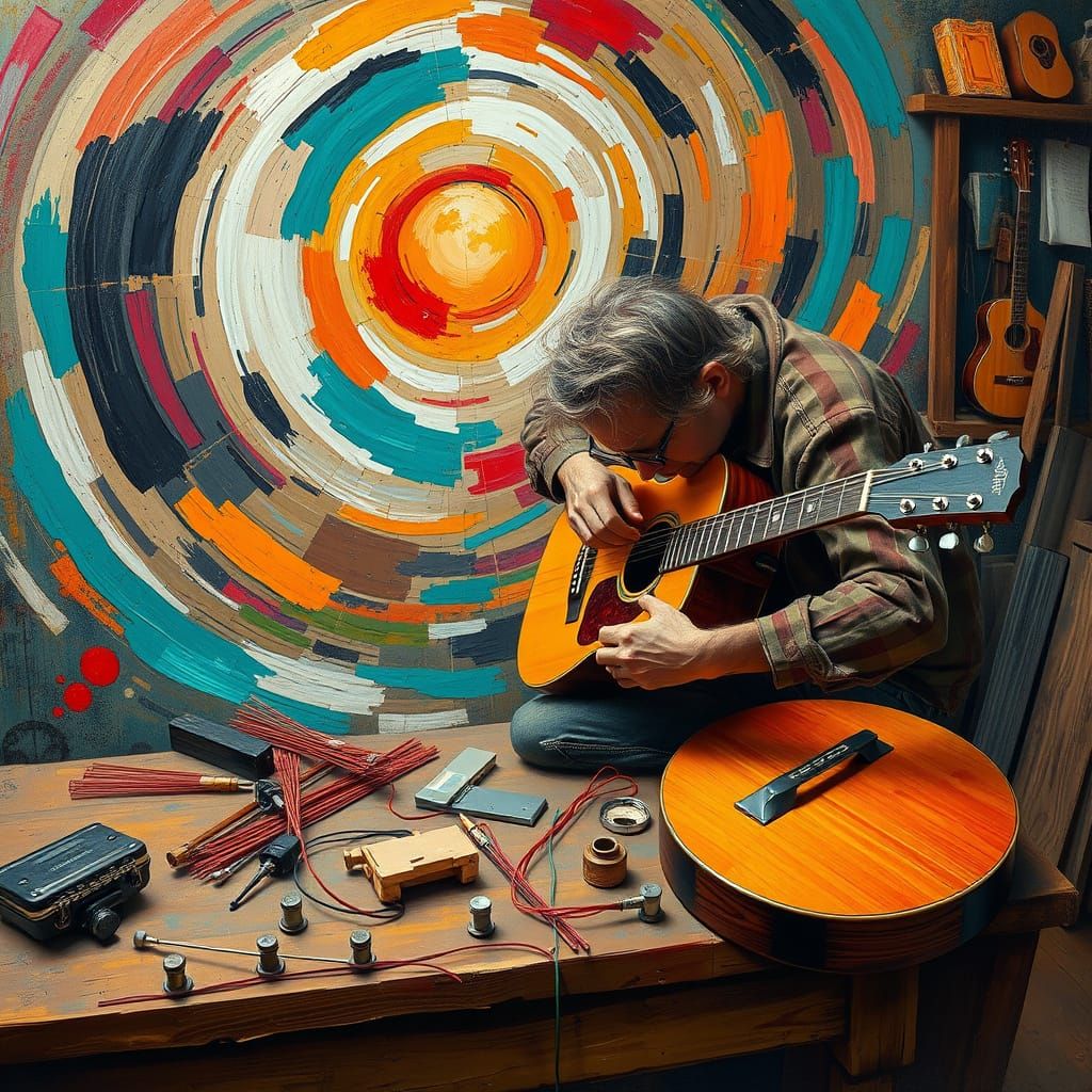 Guitar Makers in Vibrant Harmony