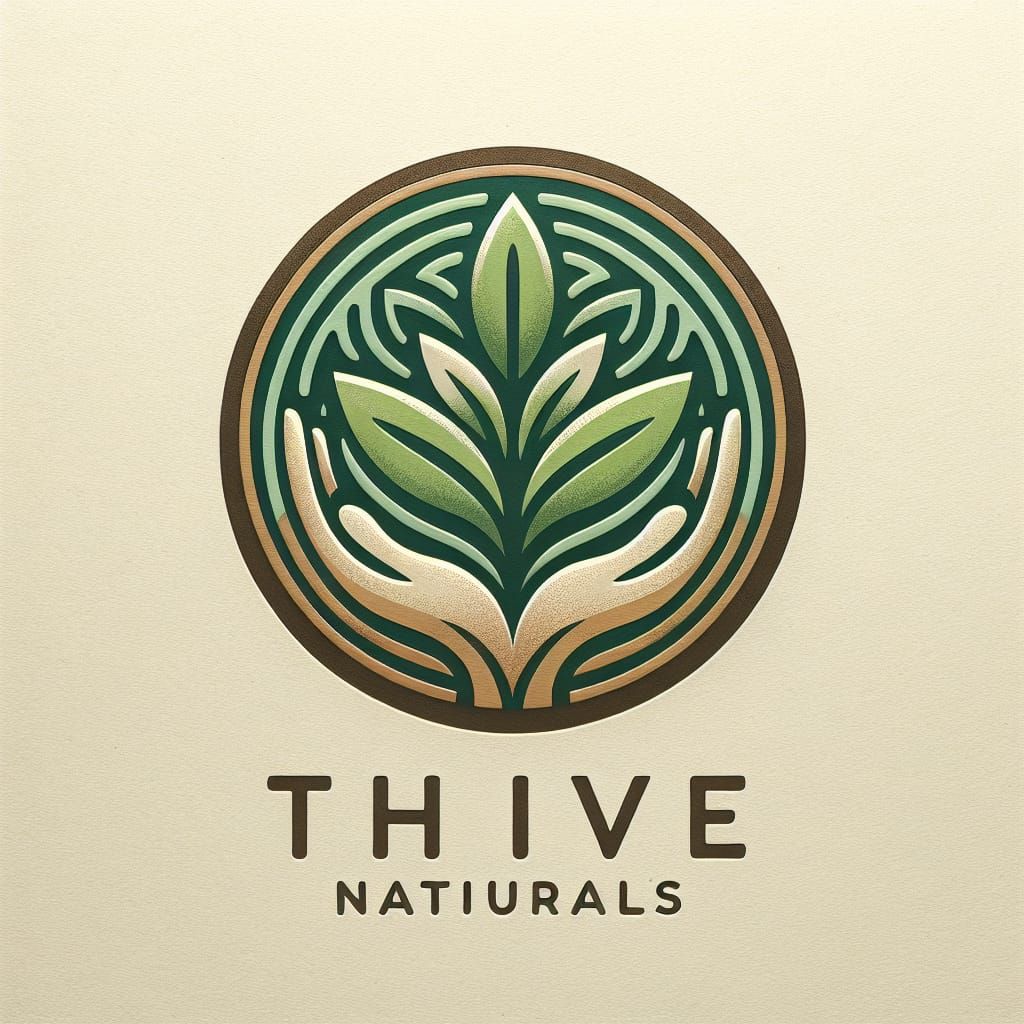 Minimalist Green Leaf Logo for Natural Brand