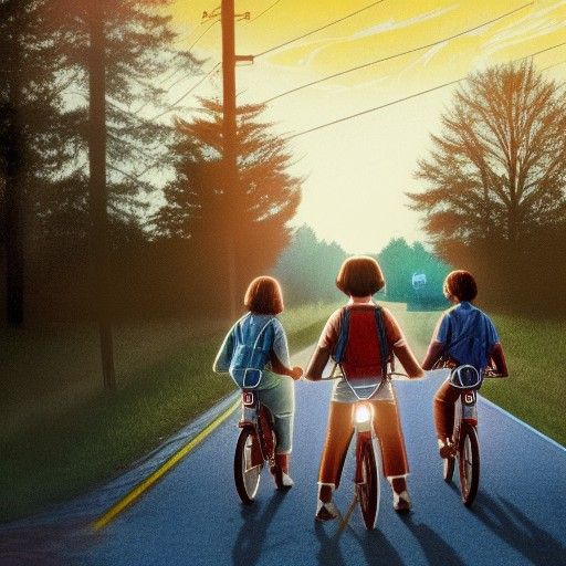 Detailed Matte Painting of Eddie From Stranger Things