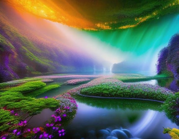 Newborn's First Breath in a Warped Jungle Perspective