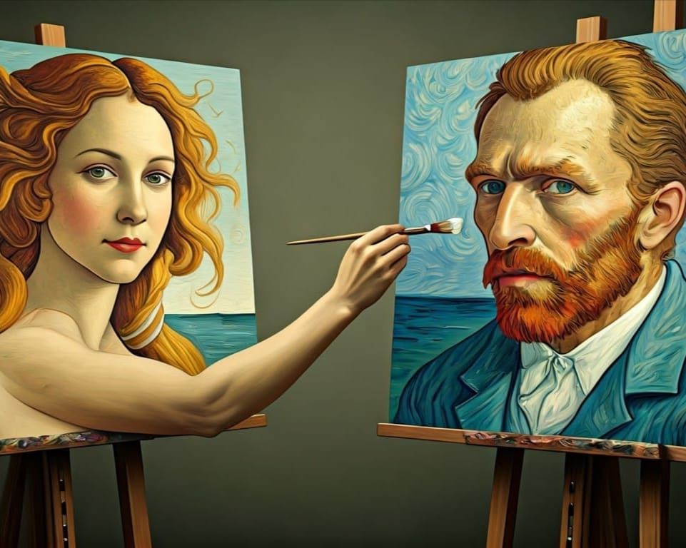 Symmetrical Duality of Artistic Vision