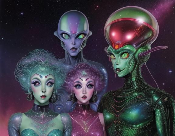 Vintage Science Fiction Characters 05