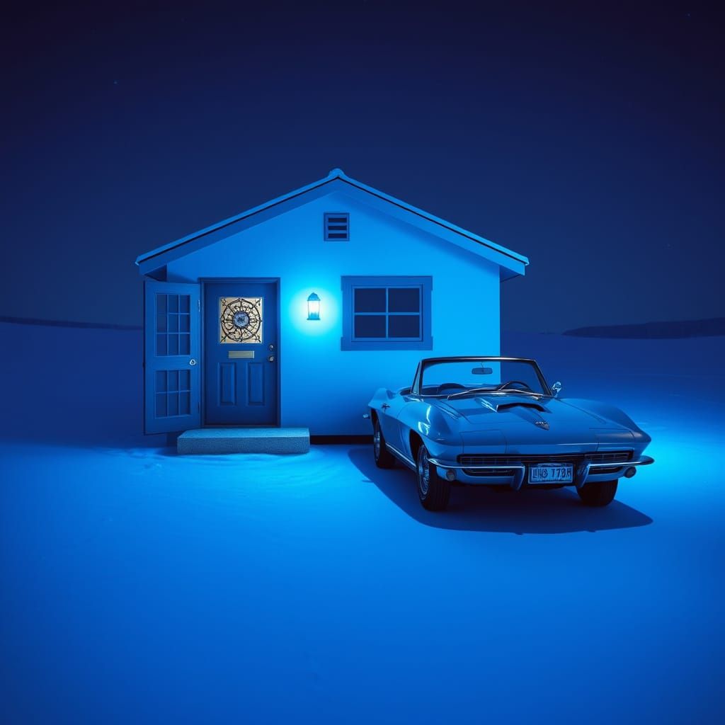 Blue World: A Monochromatic Vision