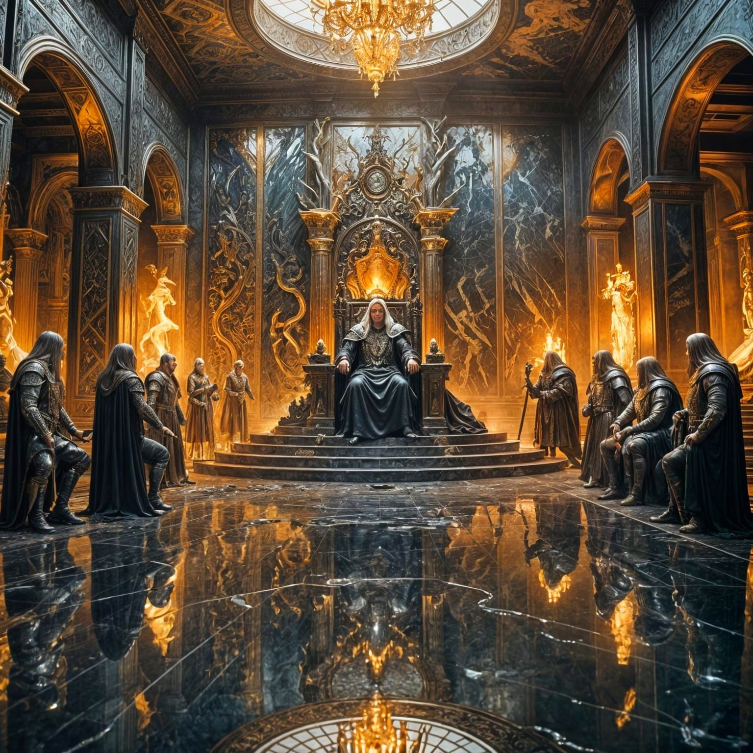 Magical Heroes Confront the Ashen King