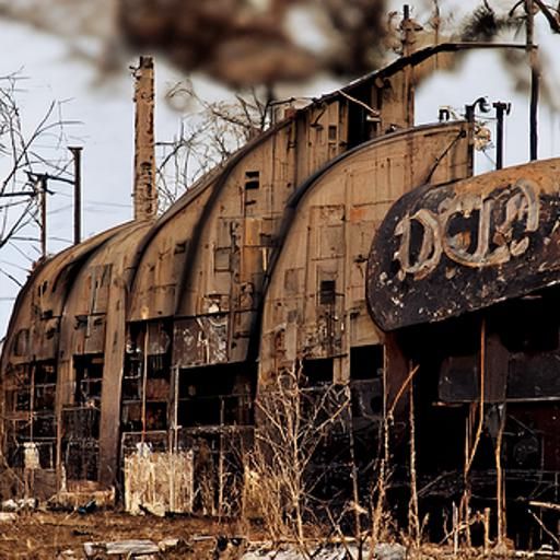 Decaying Ruins of America's Industrial Dominance